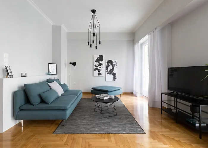 Acropolis Core Bright & Modern Apartment By Upstreet