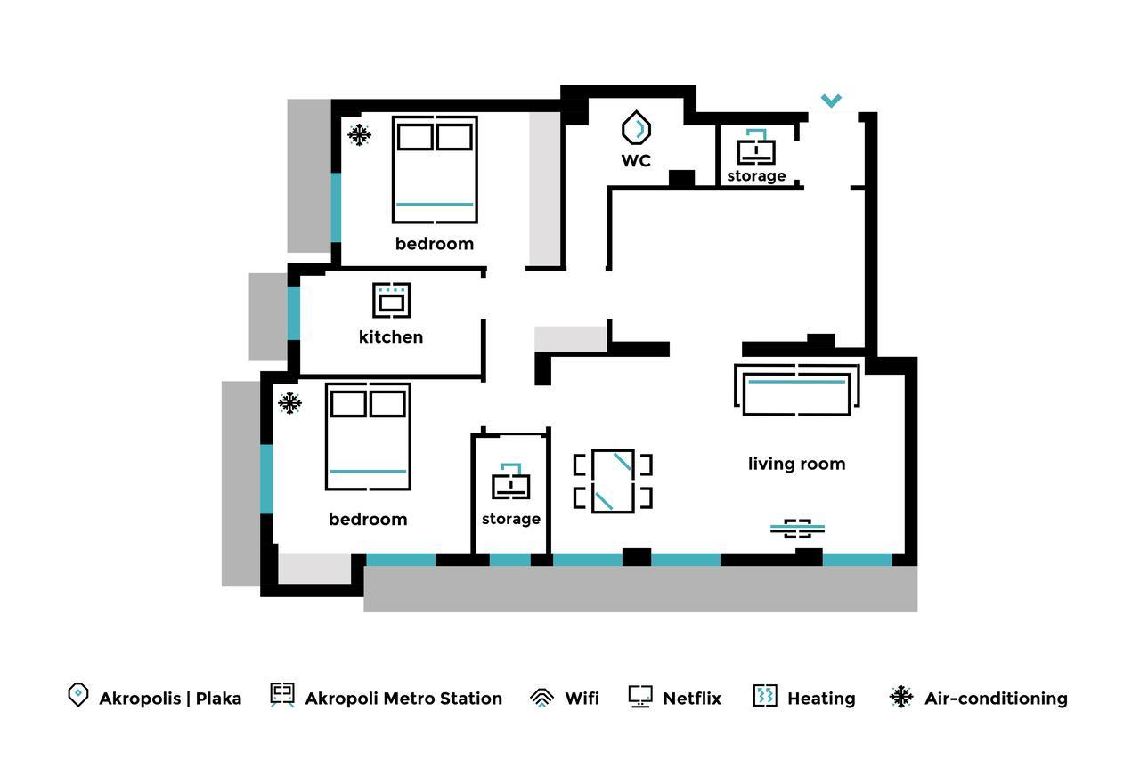 Acropolis Core Bright & Modern By Upstreet Apartment *